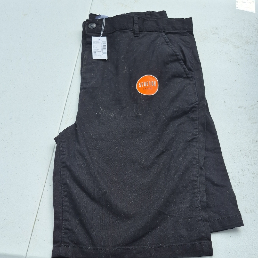 Black Stretch Shorts